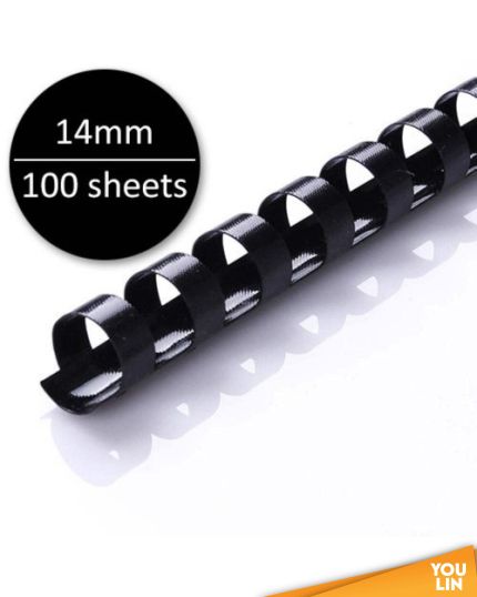 APLUS 14mm Binding Comb - Black 100'S