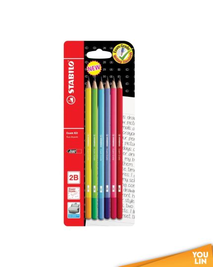 STABILO Micro 288G-BL6 2B Pencil Set