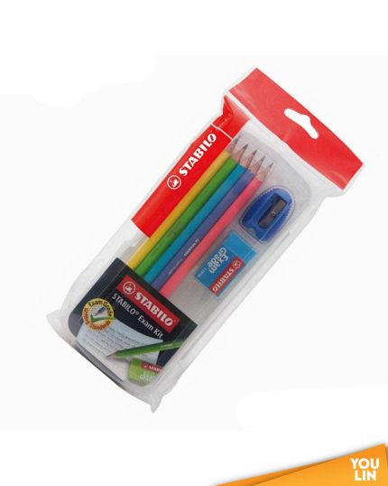 STABILO 288GPC5SP Exam Kit 5'S 288G + 1191G + 4521 + Ruler