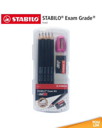 STABILO 288PC5SP Exam Kit 5'S 288 + Eraser + Sharpener