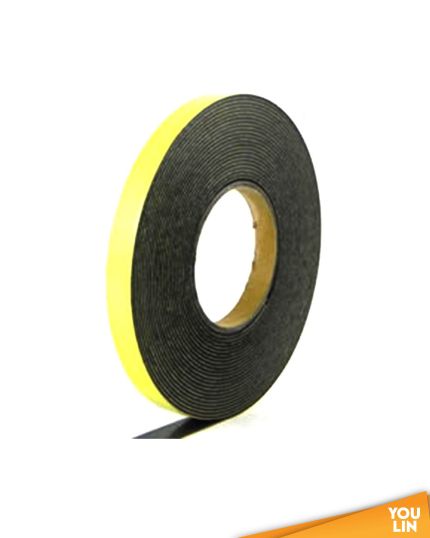 Star Double Sided Eva Foam Tape 18mm x 8m Black