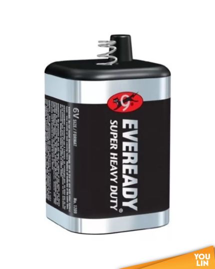 Eveready 1209W1P 6V Super Heavy Duty Battery