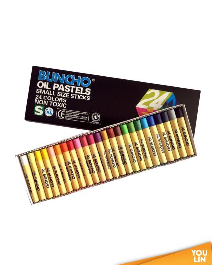 Buncho Oil Pastel 24 Colour