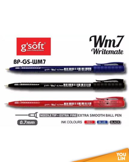 G'Soft WM7 0.7MM Ball Pen