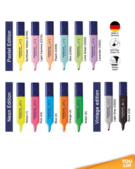 STAEDTLER 364 Textsurfer Classic/Pastel Highlighter