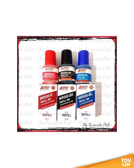 Astar WR500 WB Refill Ink 22ML