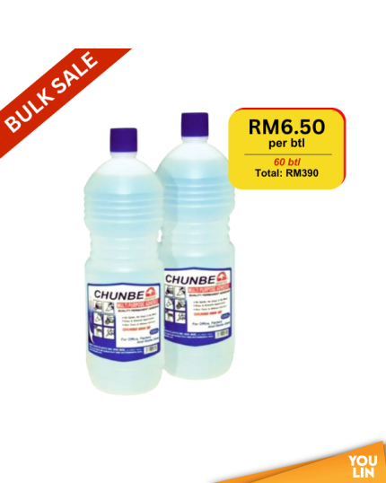 CHUNBE GE6610 1000ML - CLEAR GLUE x 60 BTL