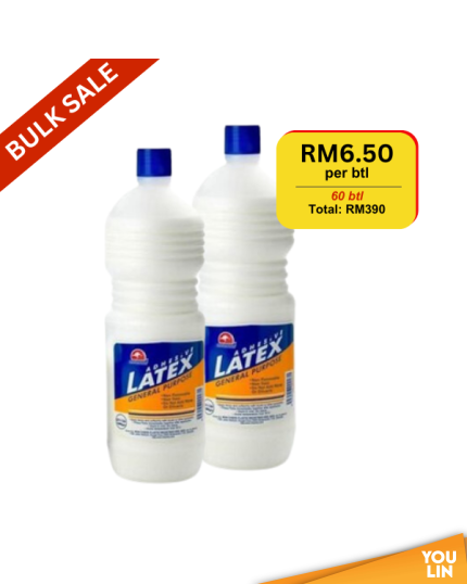 LATEX LT1126 1000ML - WHITE GLUE x 60 BTL