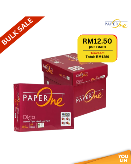 PaperOne A4 80gsm Digital - Carbon Neutral P1D 500's x 100ream