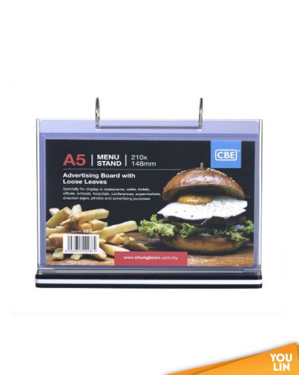 CBE Menu Stand A5 Horizontal (287)