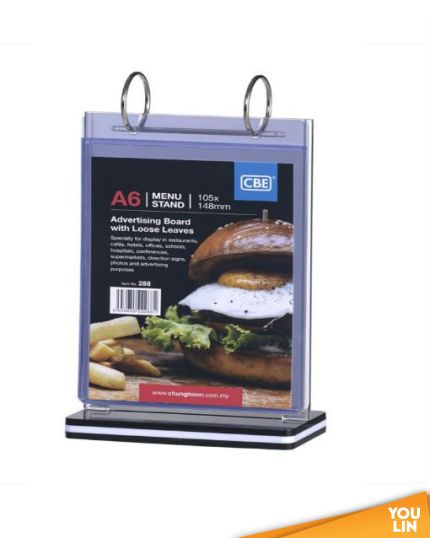 CBE Menu Stand A6 Vertical (288)