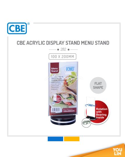 CBE Menu Stand Flat Rotating (282)