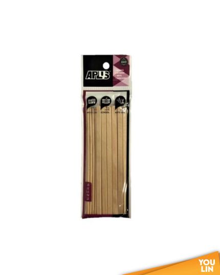 APLUS Coffee Wood Stick 14CM 20pcs - Plain