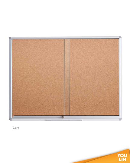 WriteBest Aluminum Frame Cork Notice Board