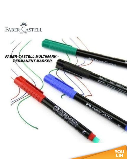 Faber Castell S OHP PEN (P) Erasable Permanent Marker Pen