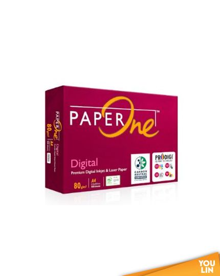 PaperOne A4 80gsm Digital - Carbon Neutral P1D 500's/ream