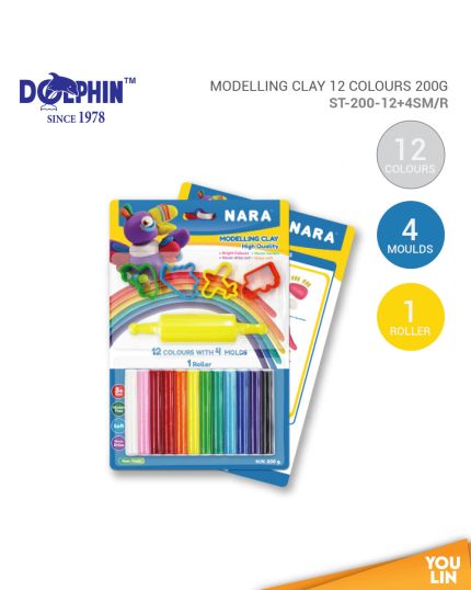 Dolphin Nara Round Stick Modeling Clay