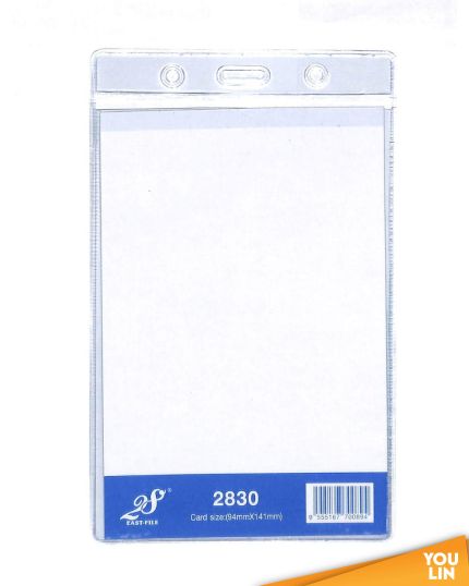 EAST-FILE PVC NAME BADGE 2830 (94 X 141MM, VERTICAL)