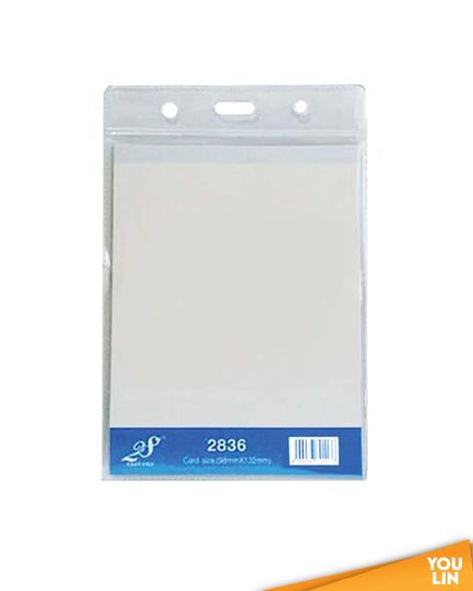 EAST-FILE PVC NAME BADGE 2836 (98 X 132MM, VERTICAL)