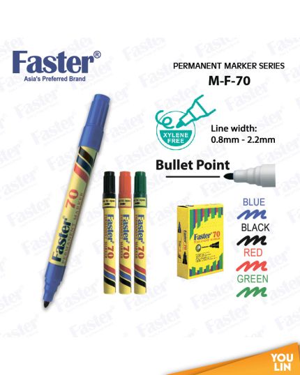 Faster 70 Permanent Marker Pen