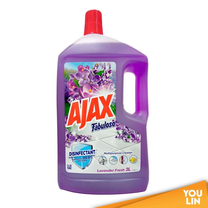 AJAX FABULOSO MULTI-PURPOSE CLEANER 3L (LAVENDER)