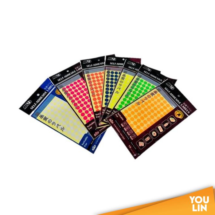 APLUS AP317 50 X 100MM Color Label Sticker 10'S - Colour