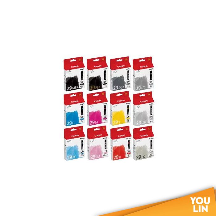 Canon PGI-29 (Per Pcs 36ml) - Colour