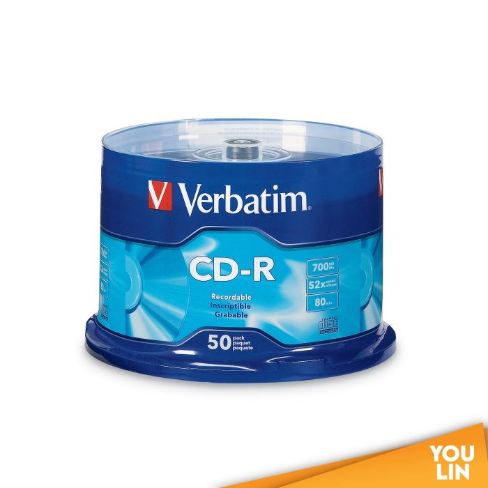 Verbatim CD-R 52X 700MB 50Pcs