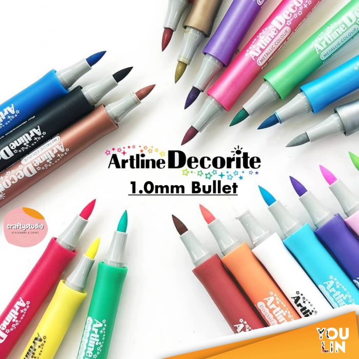 Artline EDFM-1 Decorite Marker Pen 1.0mm