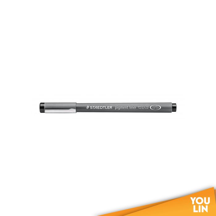 STAEDTLER 308 Pigment Liner Chisel Tip 0.3-2.0mm - Black