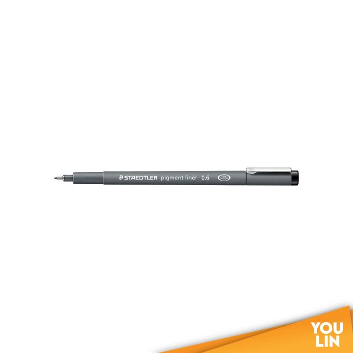 STAEDTLER 308 Pigment Liner 0.6mm - Black