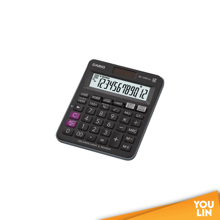 Casio Calculator 12 Digits MJ-120D Plus