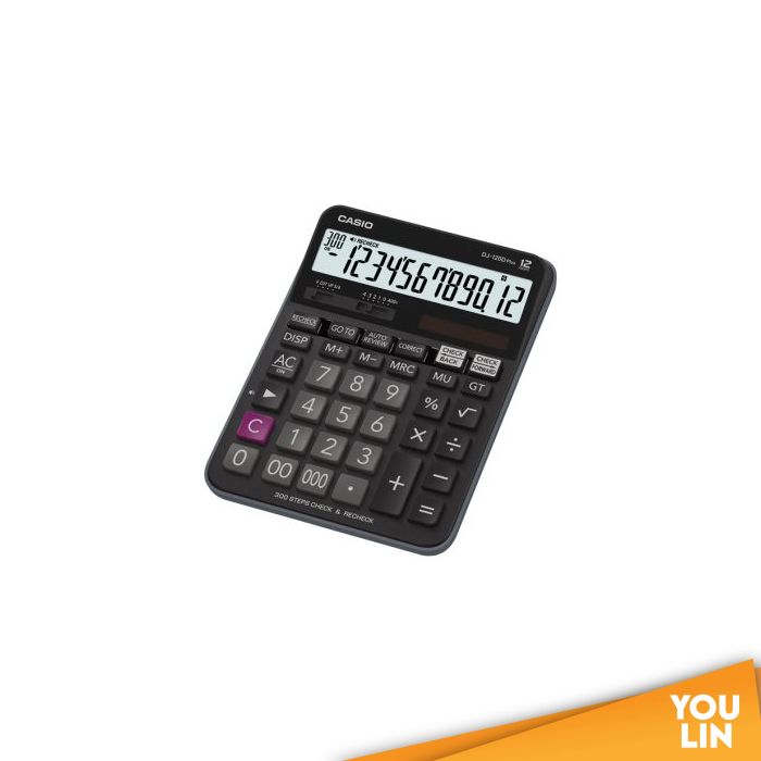 Casio Calculator 12 Digits DJ-120D Plus