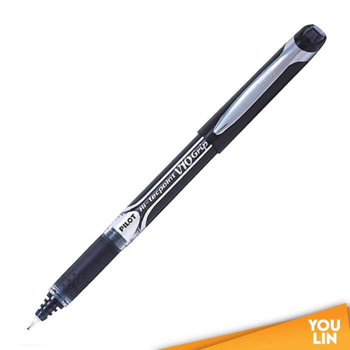 PILOT Bxgpn-V10-B HI-Tecpoint V10 Grip Pen - Black