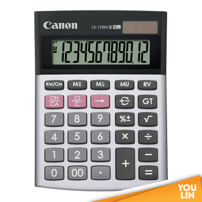 Canon Calculator 12 Digits LS-120HI III