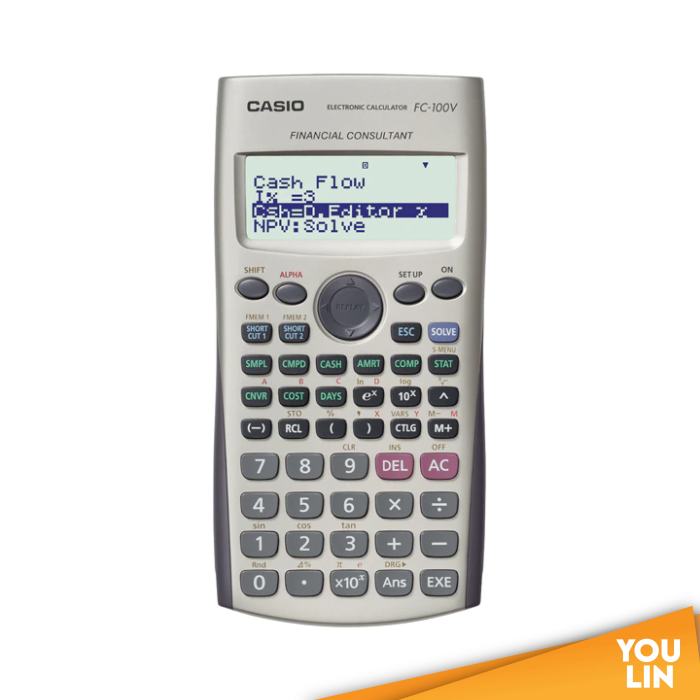 Casio Financial Calculator FC-100V