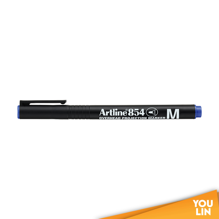 Artline 854 Ohp Permanent Marker Pen 1.0mm - Blue