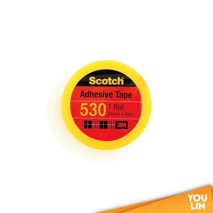 Scotch 530 Cellulose Tape 24mm x 66m (3" Core)