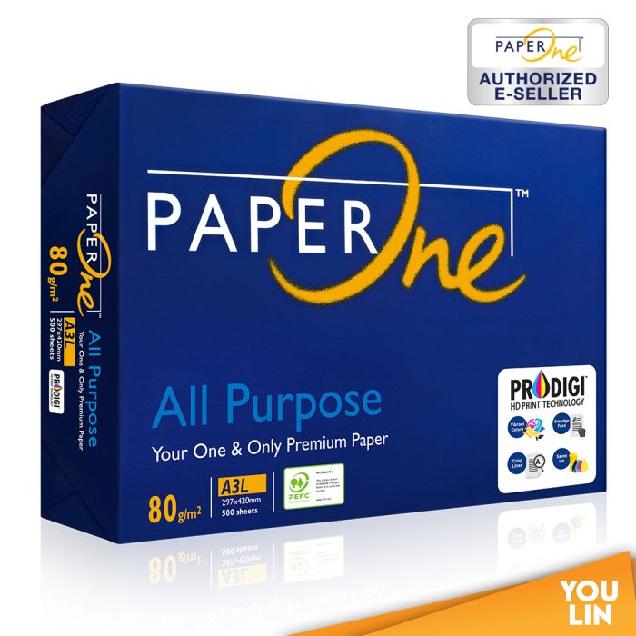 PaperOne 80gsm A3 Paper 500's/ream