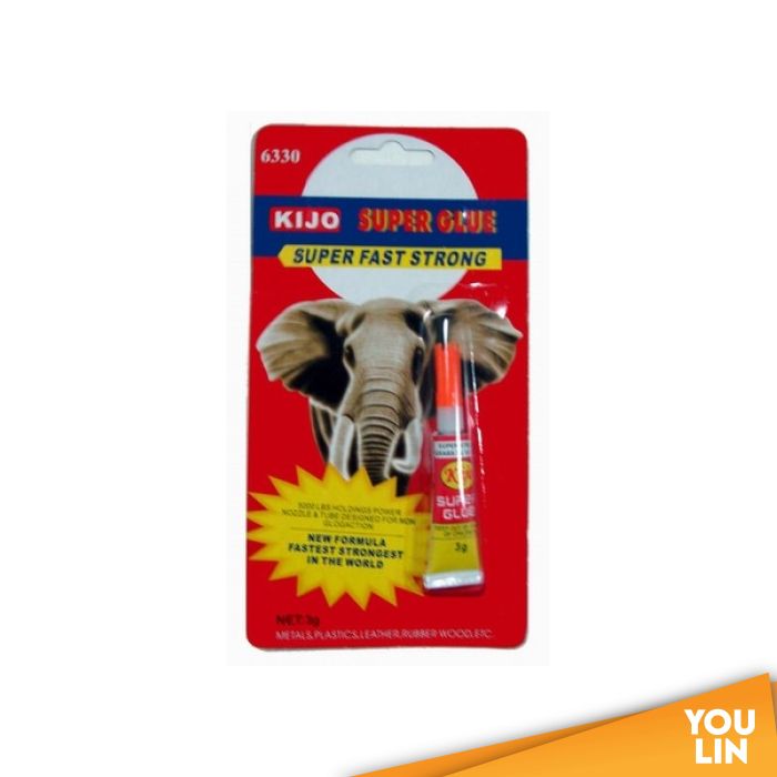 Kijo 6330 3g Elephant Super Glue