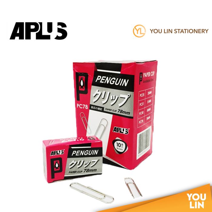 APLUS PC78 Penguin Paper Clip 78mm