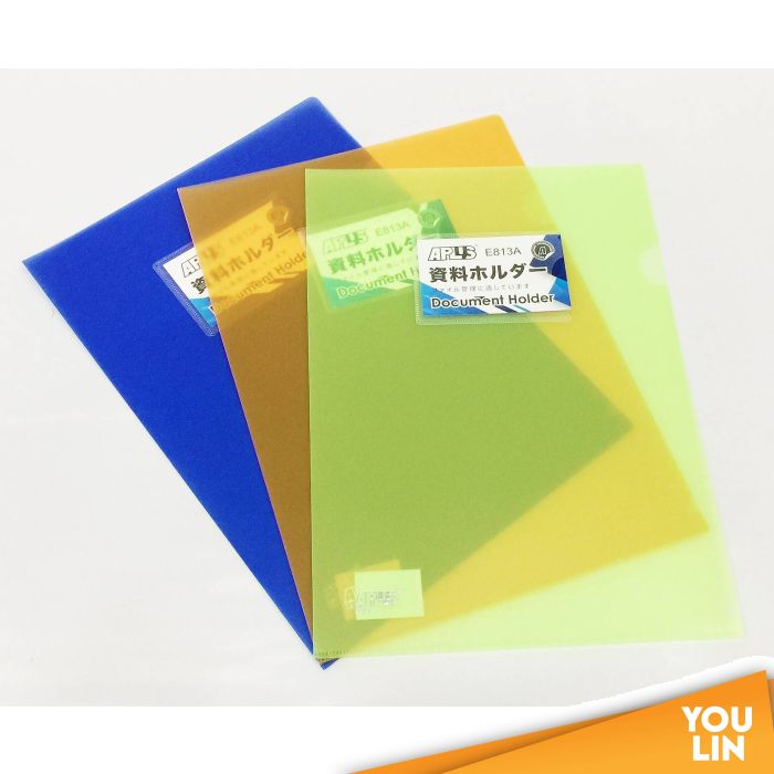 APLUS E813A A4 Color L Shape Folder With Name Card Pocket