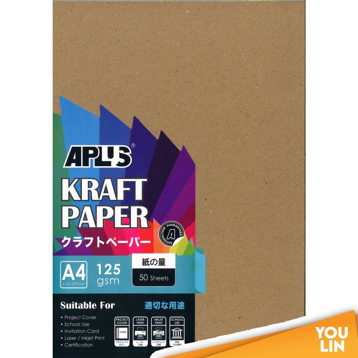 APLUS 125050-KP Kraft Paper 50'S