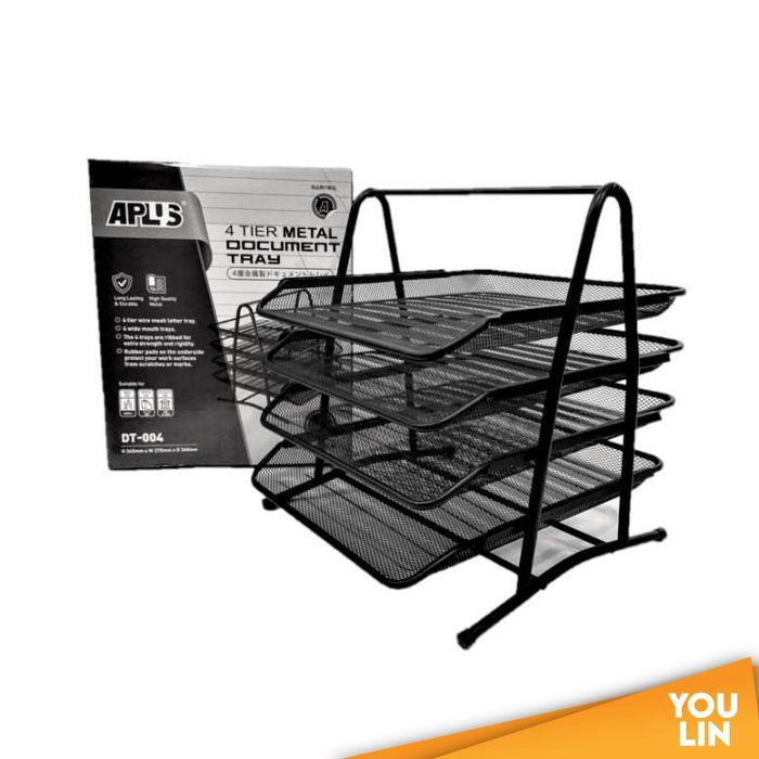 APLUS DT-004 4 Tier Metal Document Tray