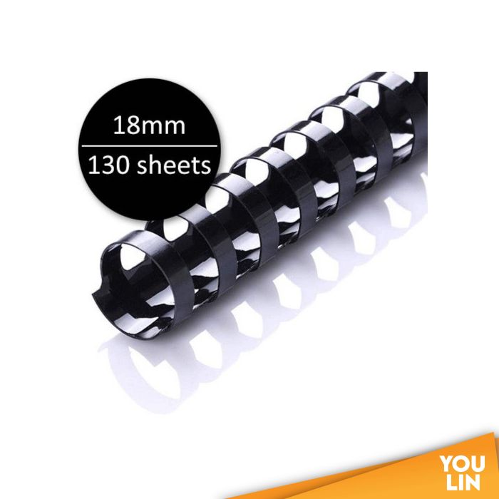 APLUS 18mm Binding Comb - Black 100'S