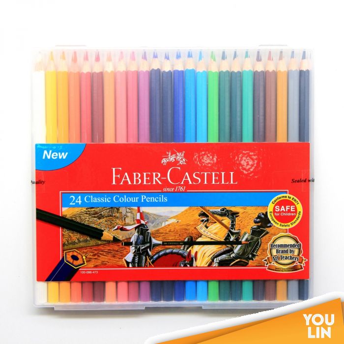 Faber Castell 115896 Classic Colour Pencil 24