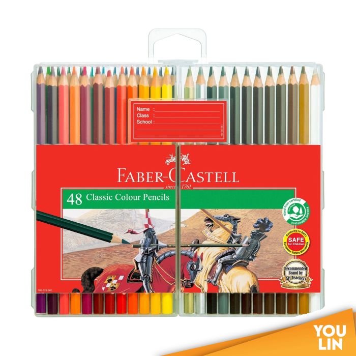 Faber Castell 115899 Classic Colour Pencil 48