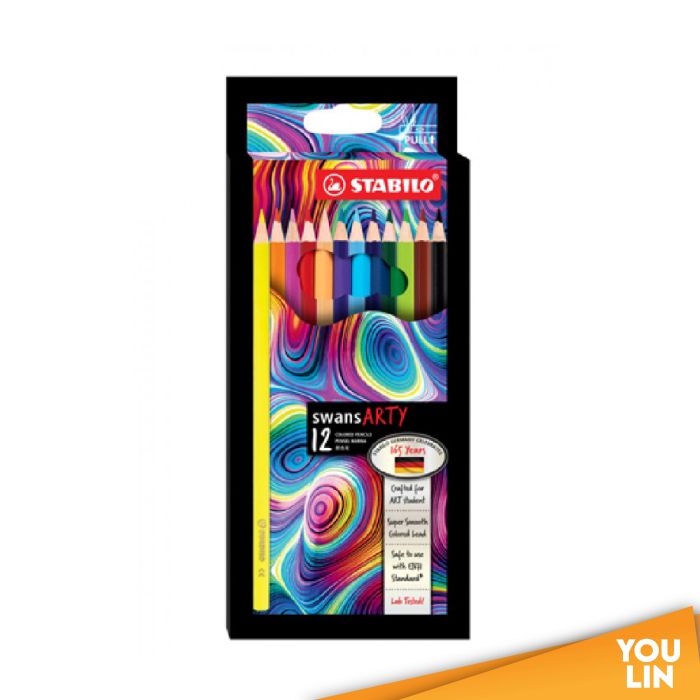 STABILO 1520/12 12C Arty Colour Pencil (L)