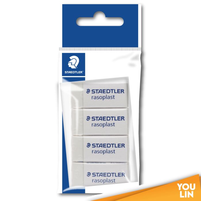 STAEDTLER 526 B30 PB4 Rasoplast Eraser (Pack of 4)