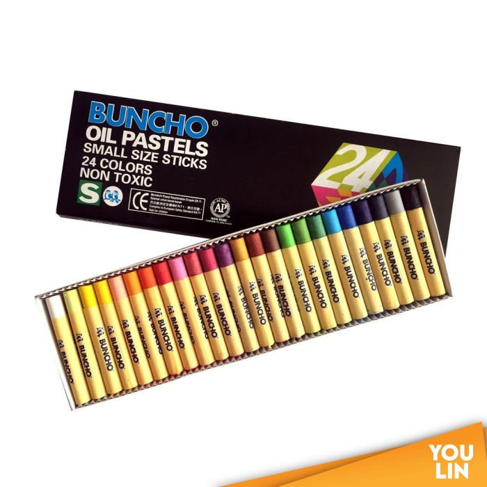 Buncho Oil Pastel 24 Colour